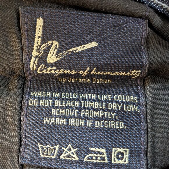 Citizens Of Humanity Amber #263 Stretch High Rise Boot Cut Jeans Size 32 Y2K - Picture 13 of 15